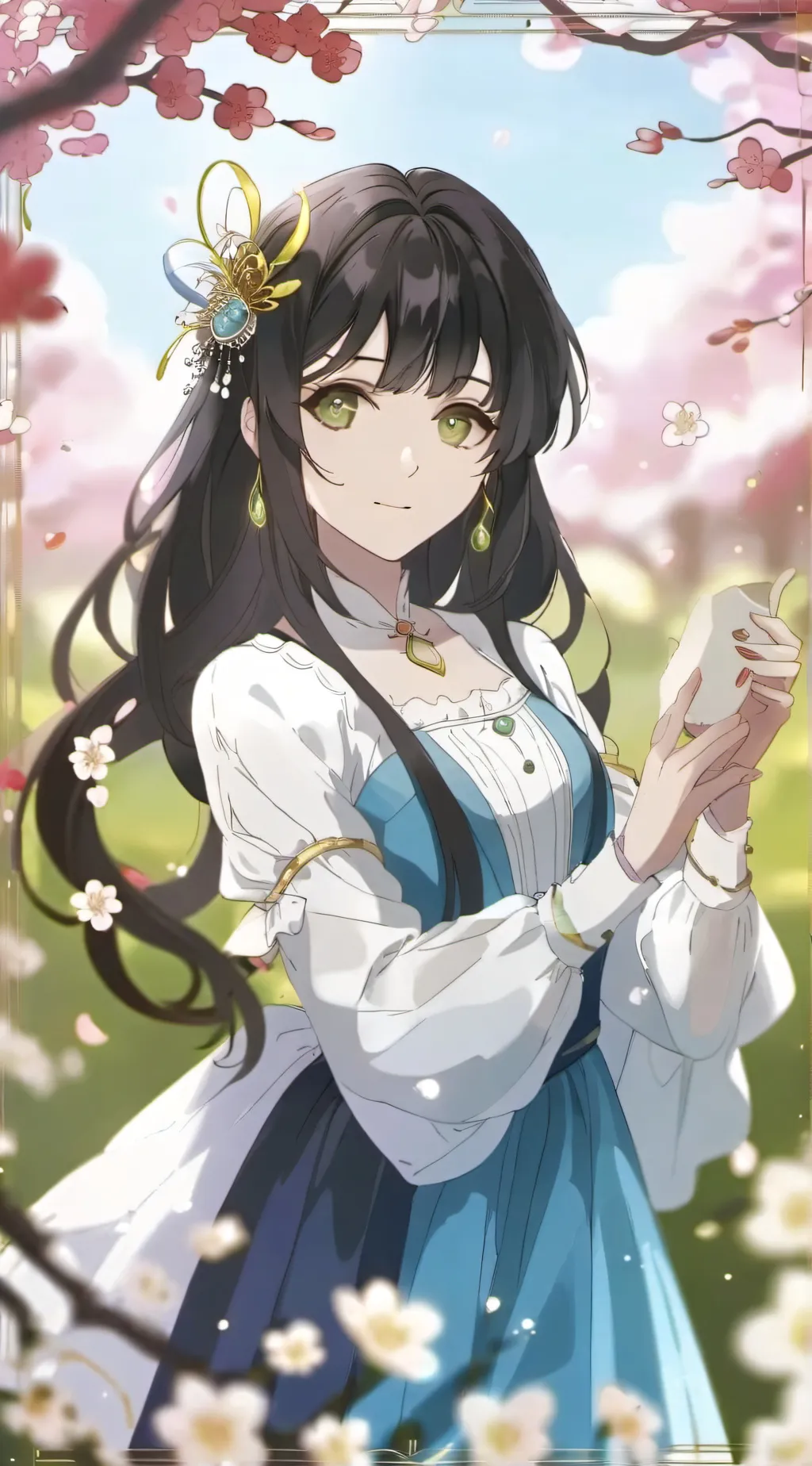 ai character: kira background