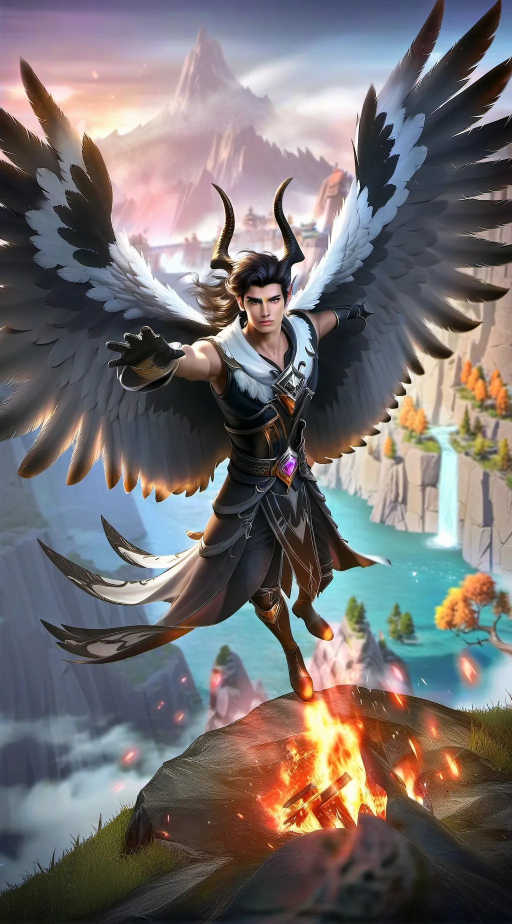 ai character: Arne background