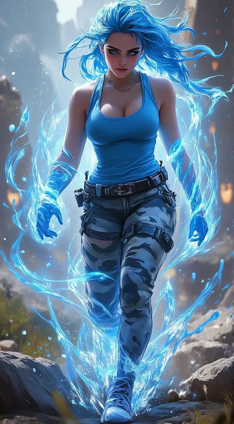 ai character: Roxana  background