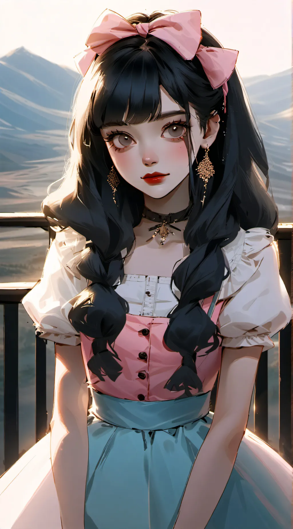 ai character: Melanie sing-along background
