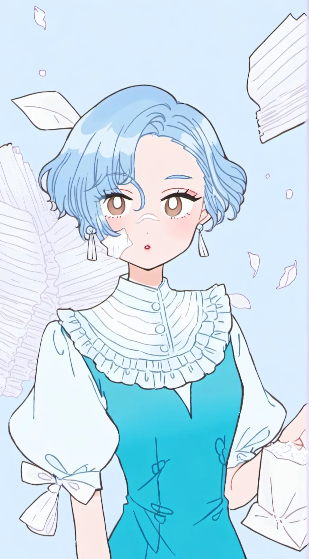ai character: tisha background