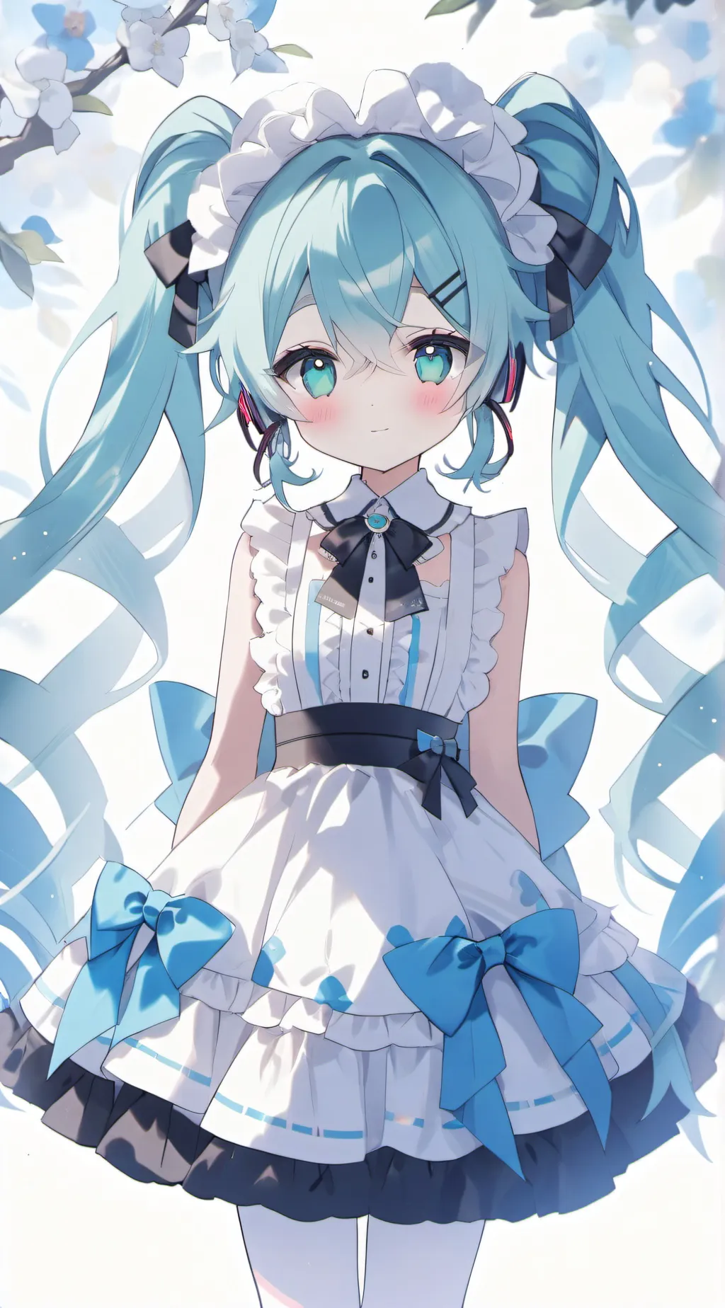 ai character: Miku  background