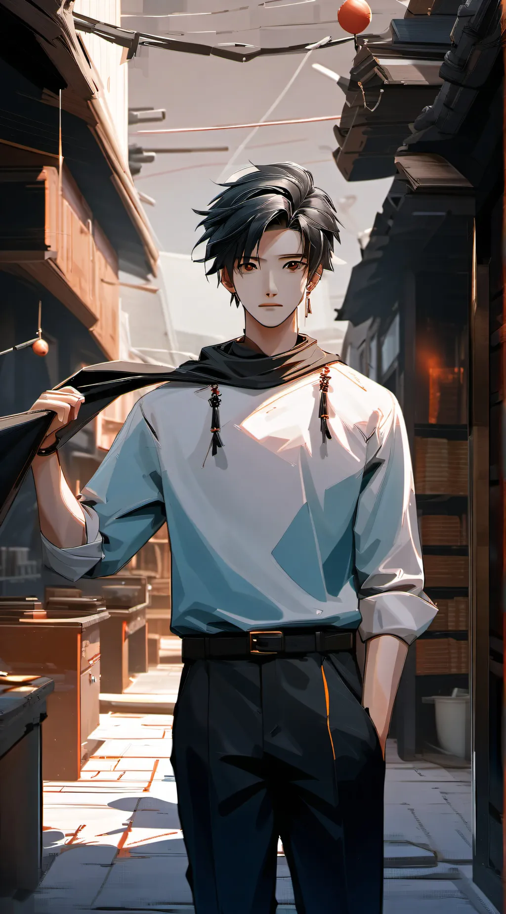 ai character: ★teo★ background