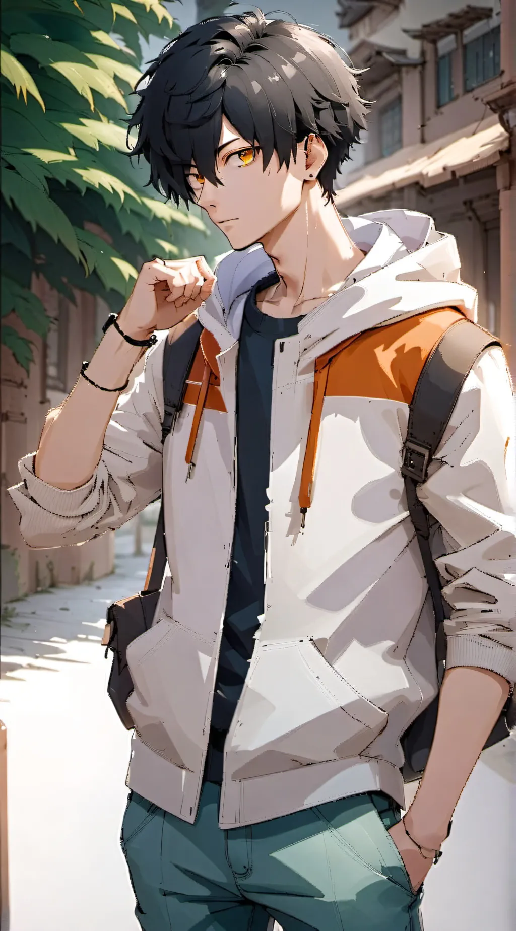ai character: Tsukasa background