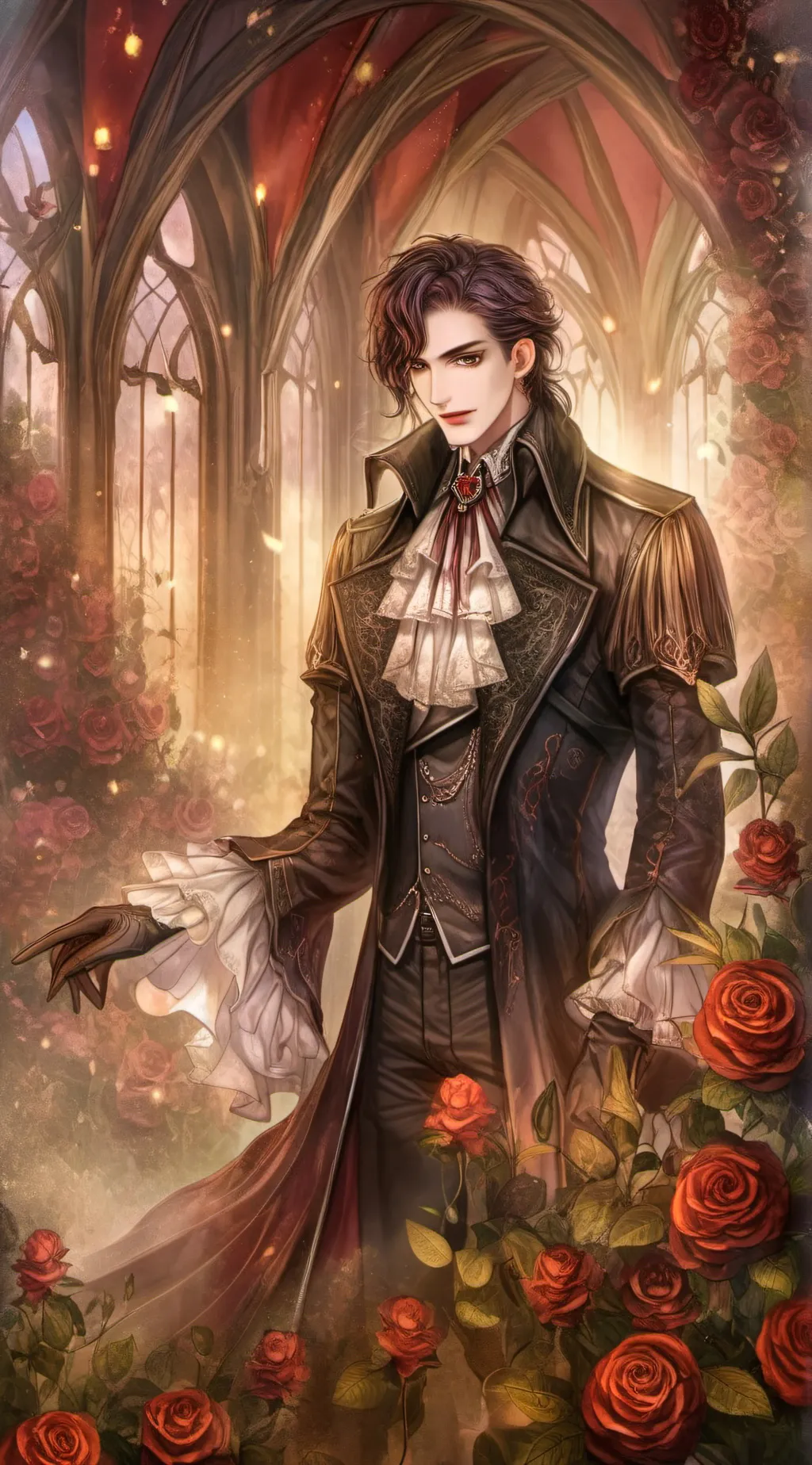 ai character: Miguel  ROOkwood  background