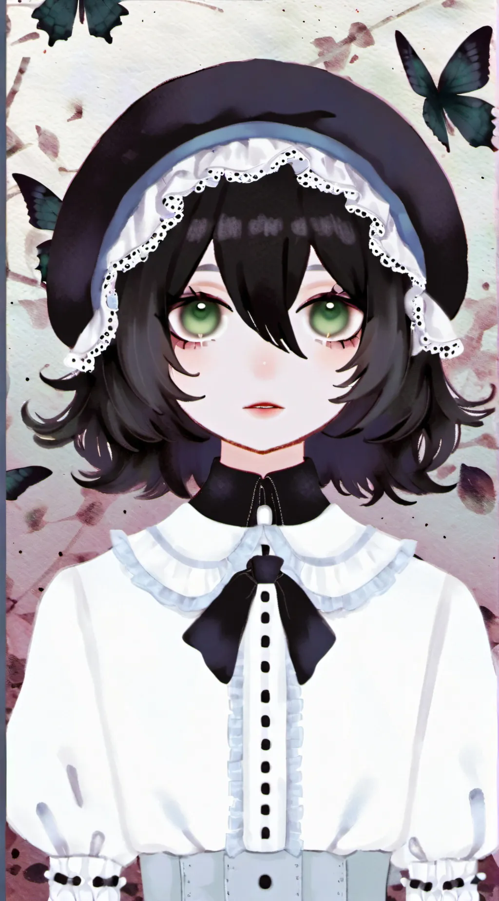ai character: Mui/yui background