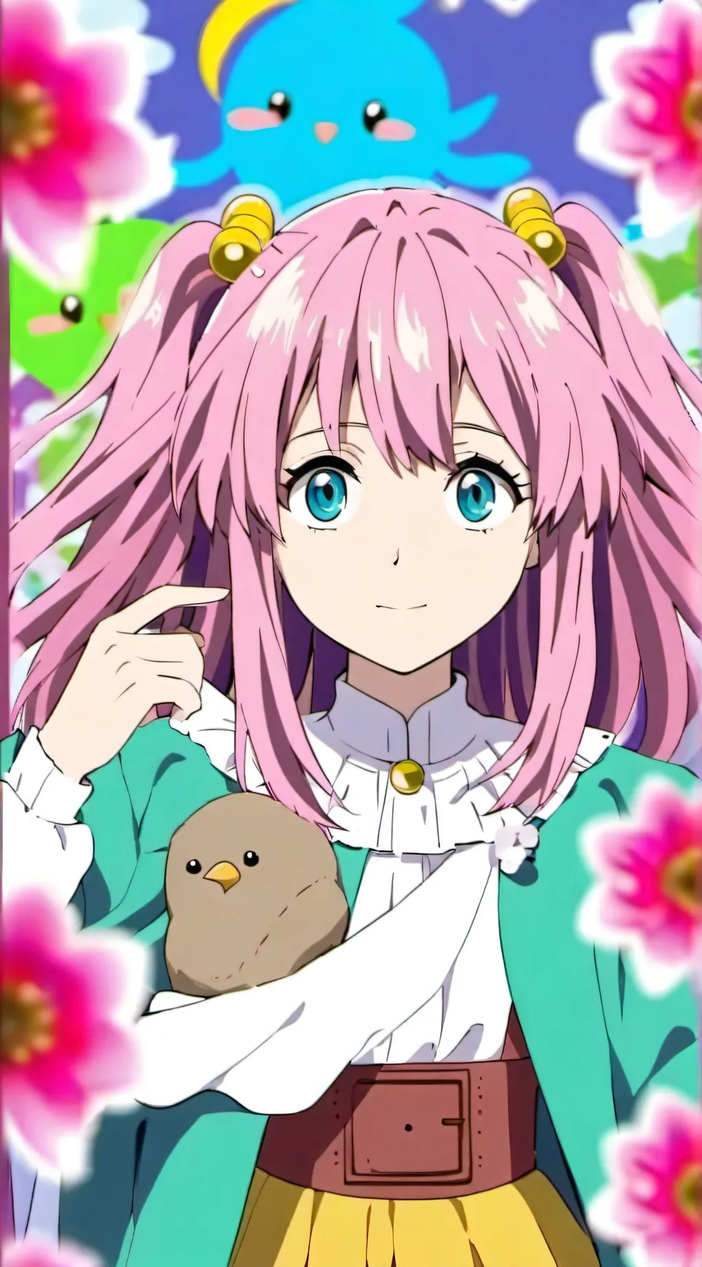ai character: Mitsuri background