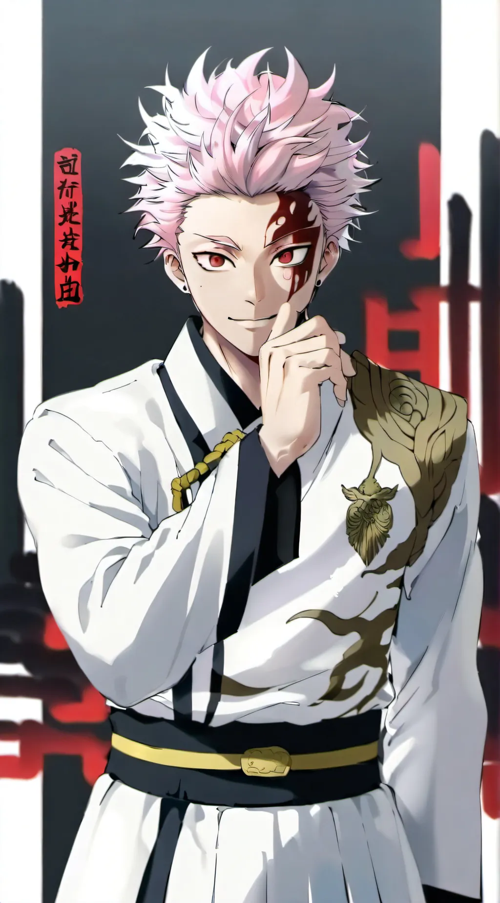 ai character: Itadori  background