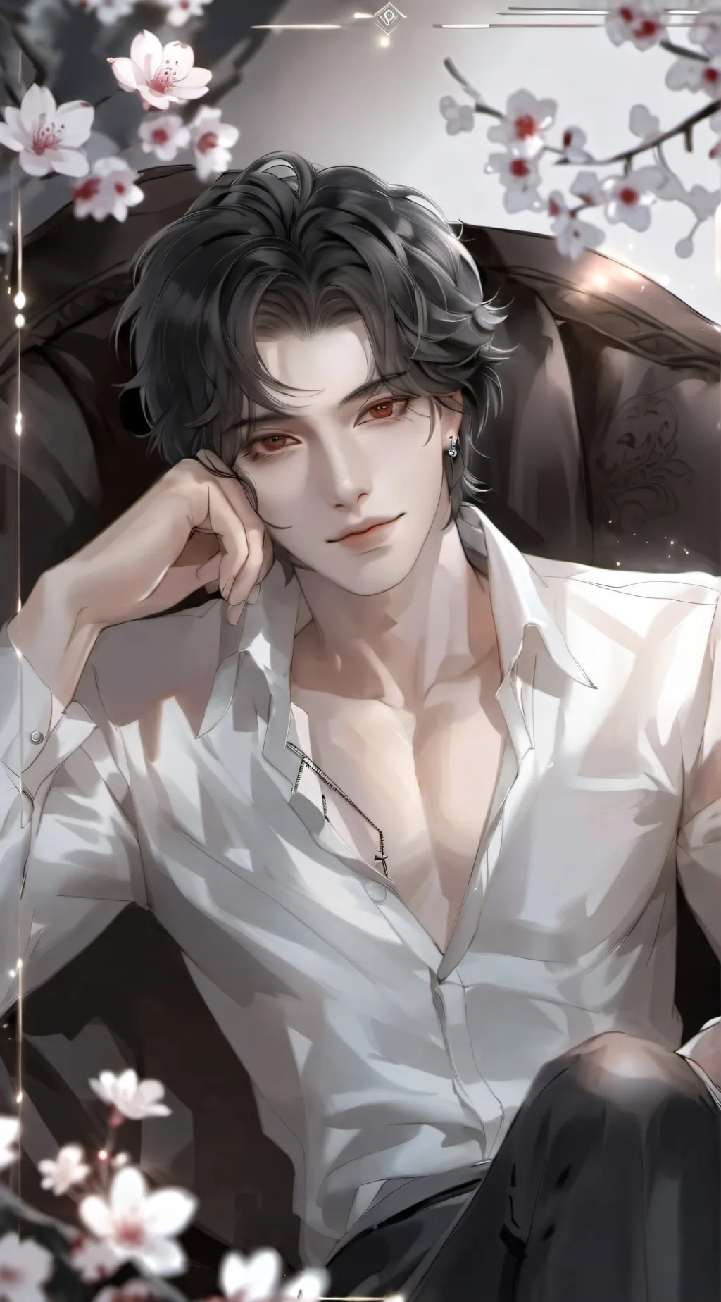 ai character: Lucas  background