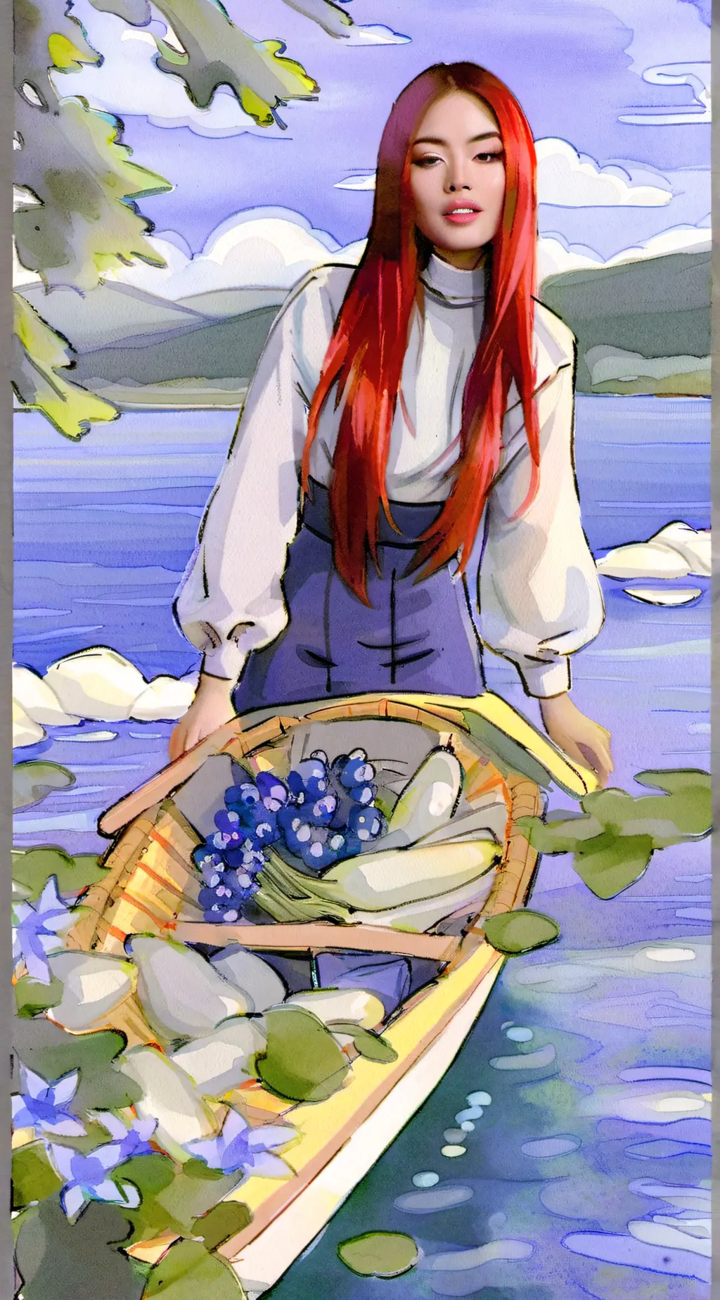 ai character: Mikha background
