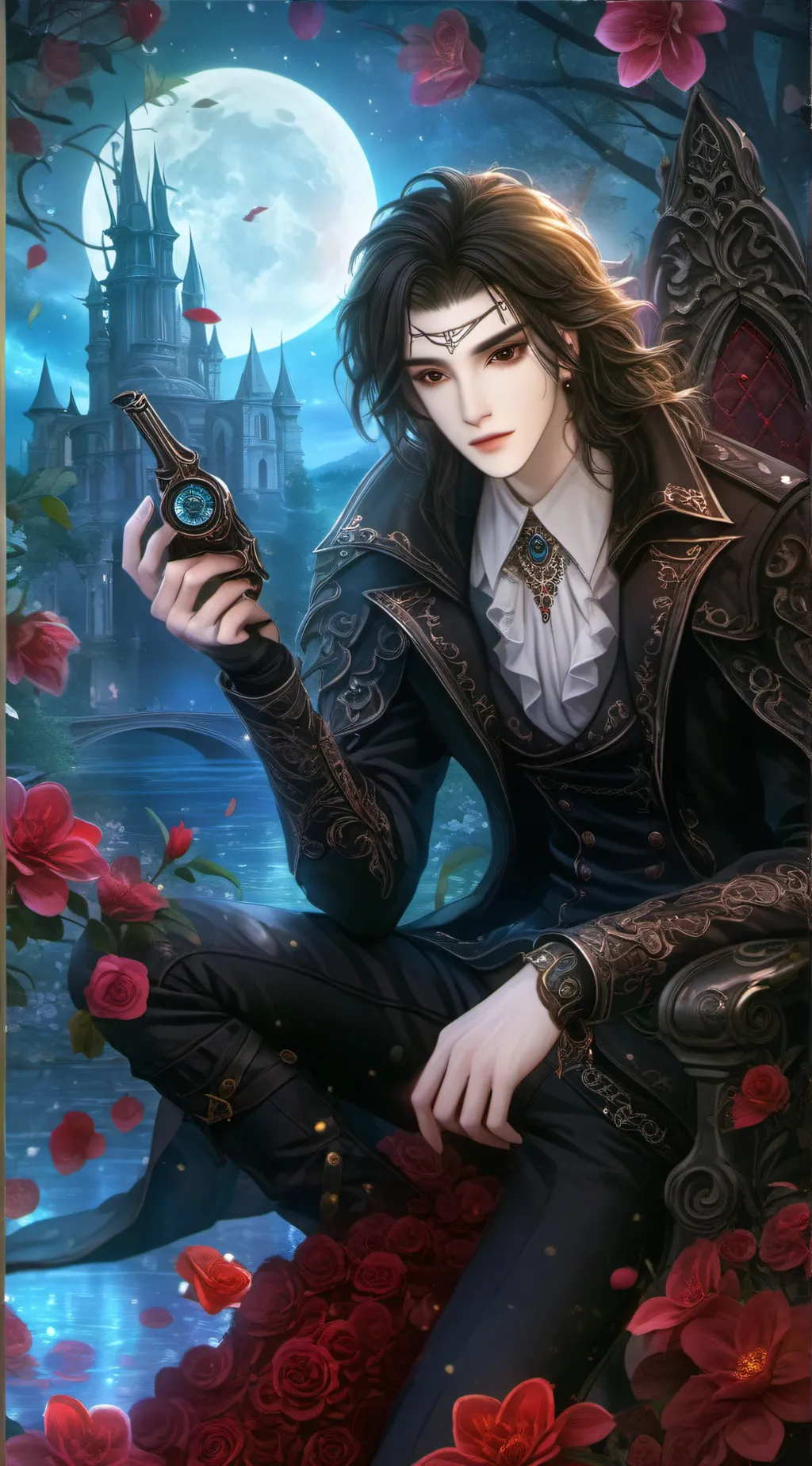 ai character: Emporer Aoto background