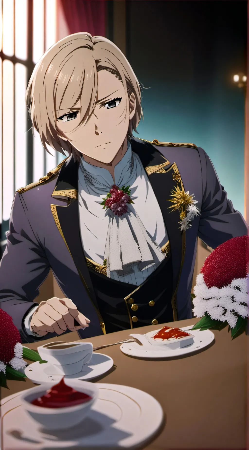 ai character: Kiyoka kudou  background