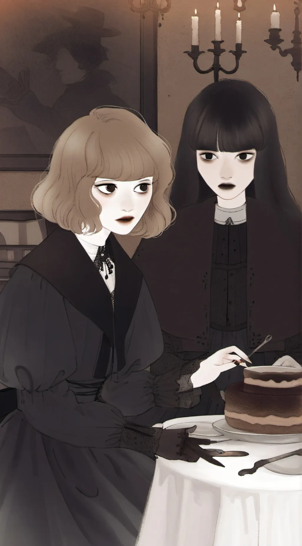 ai character: Weird Classmates background