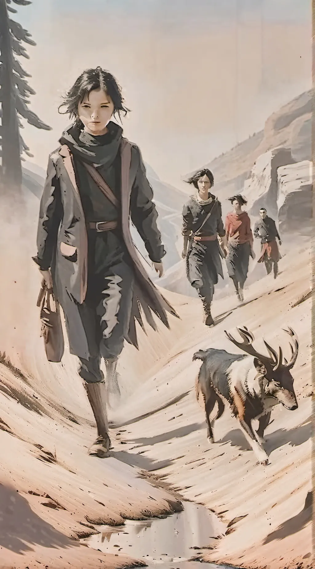 ai character: phantom troupe  background