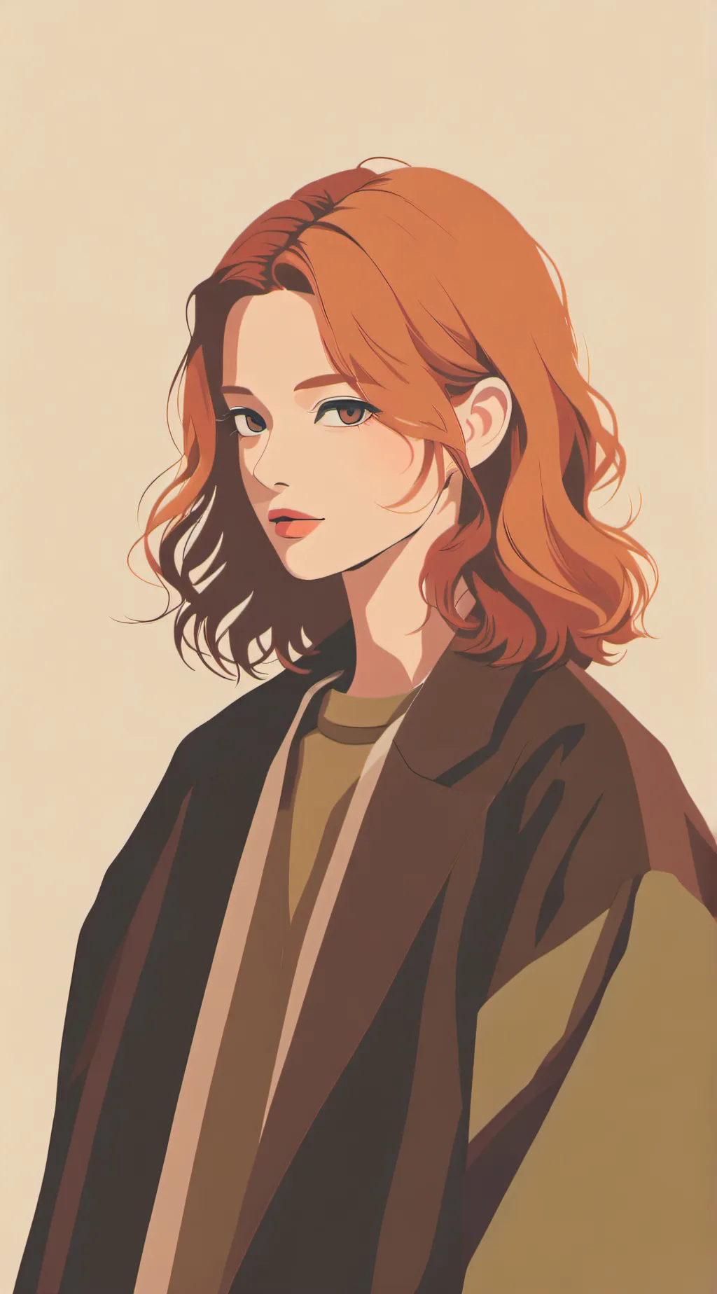 ai character: Vector background