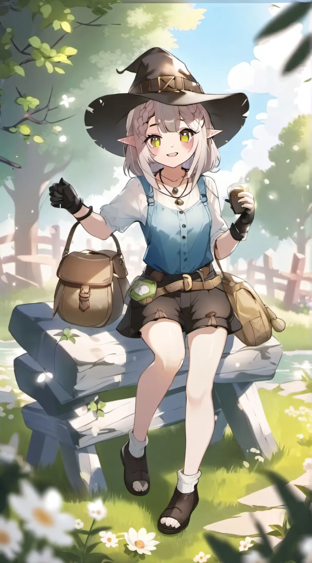 ai character: Shima background