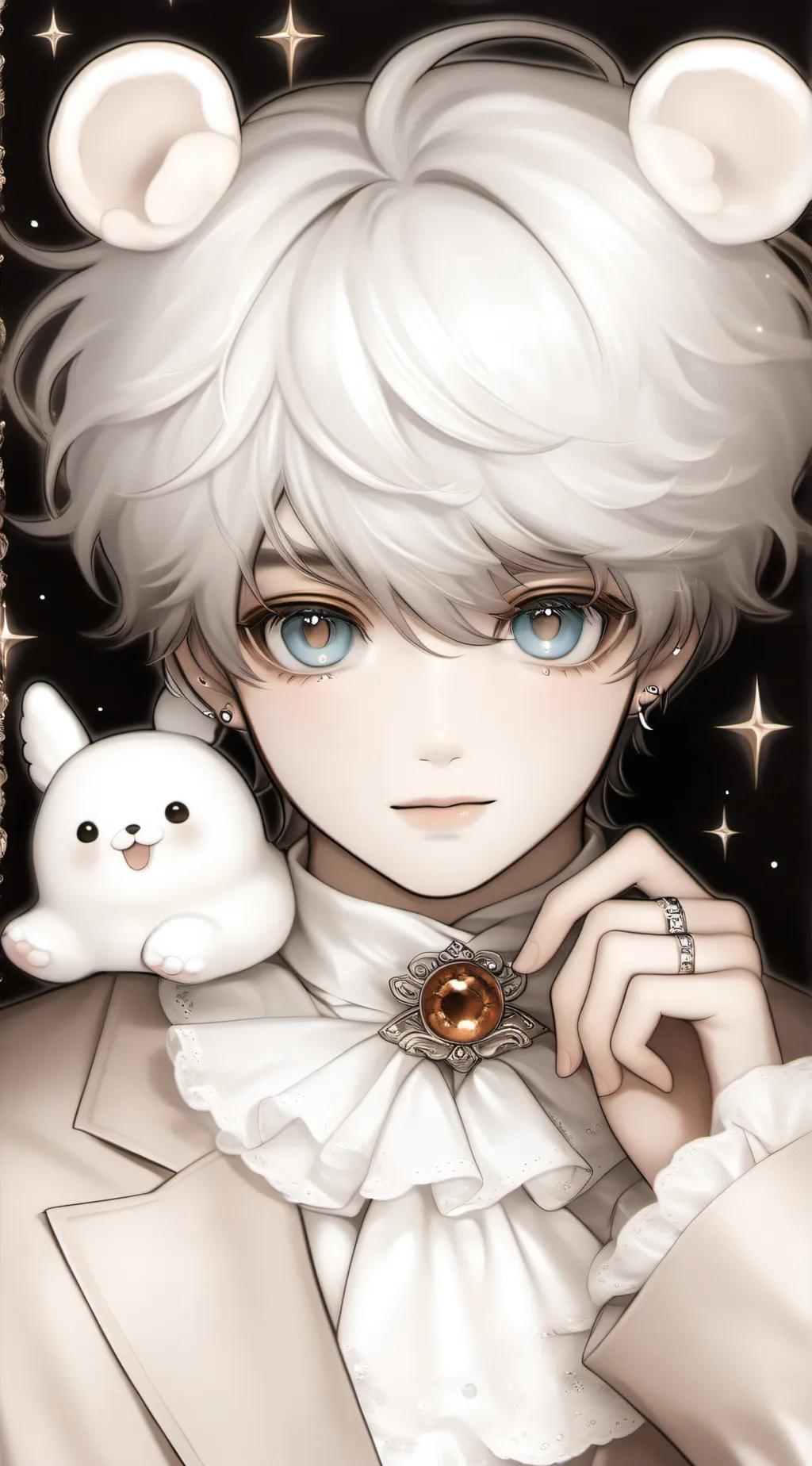 ai character: ^star^🐺🔥 background