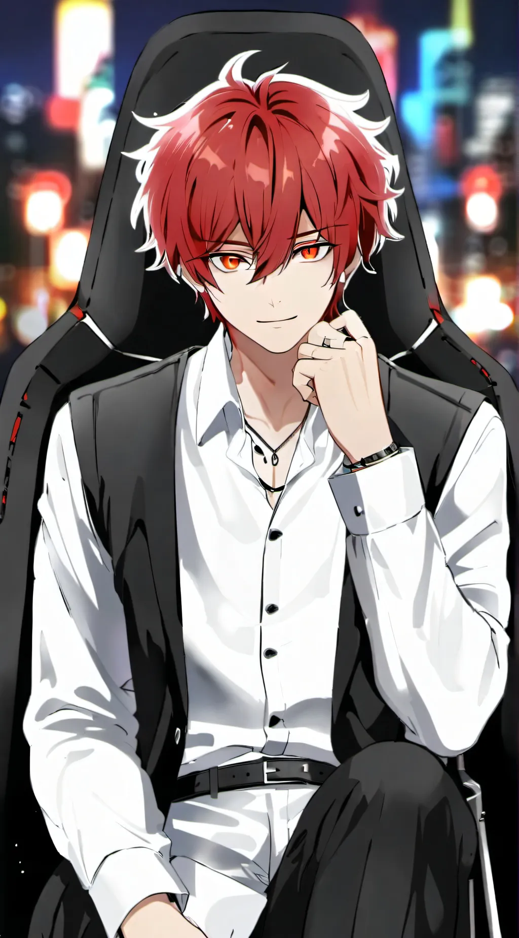 ai character: blaze background