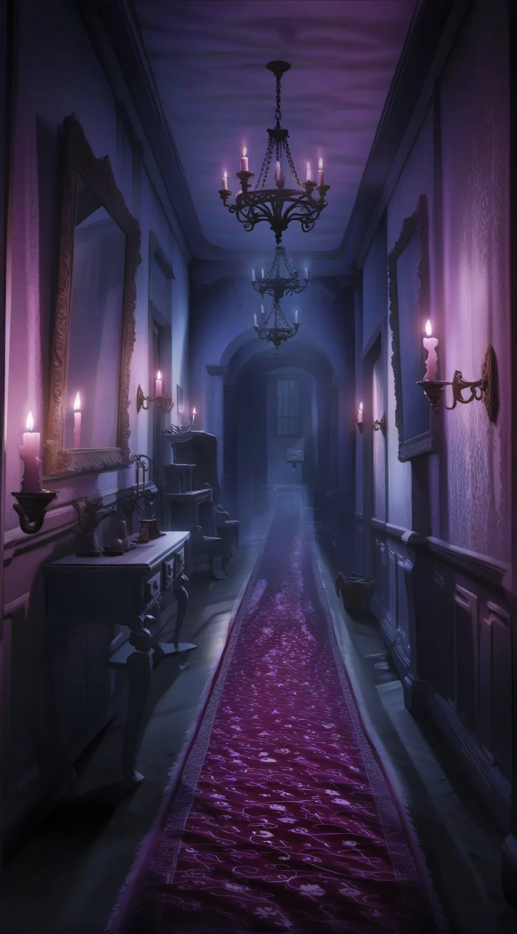 ai character: Ouija Board  background