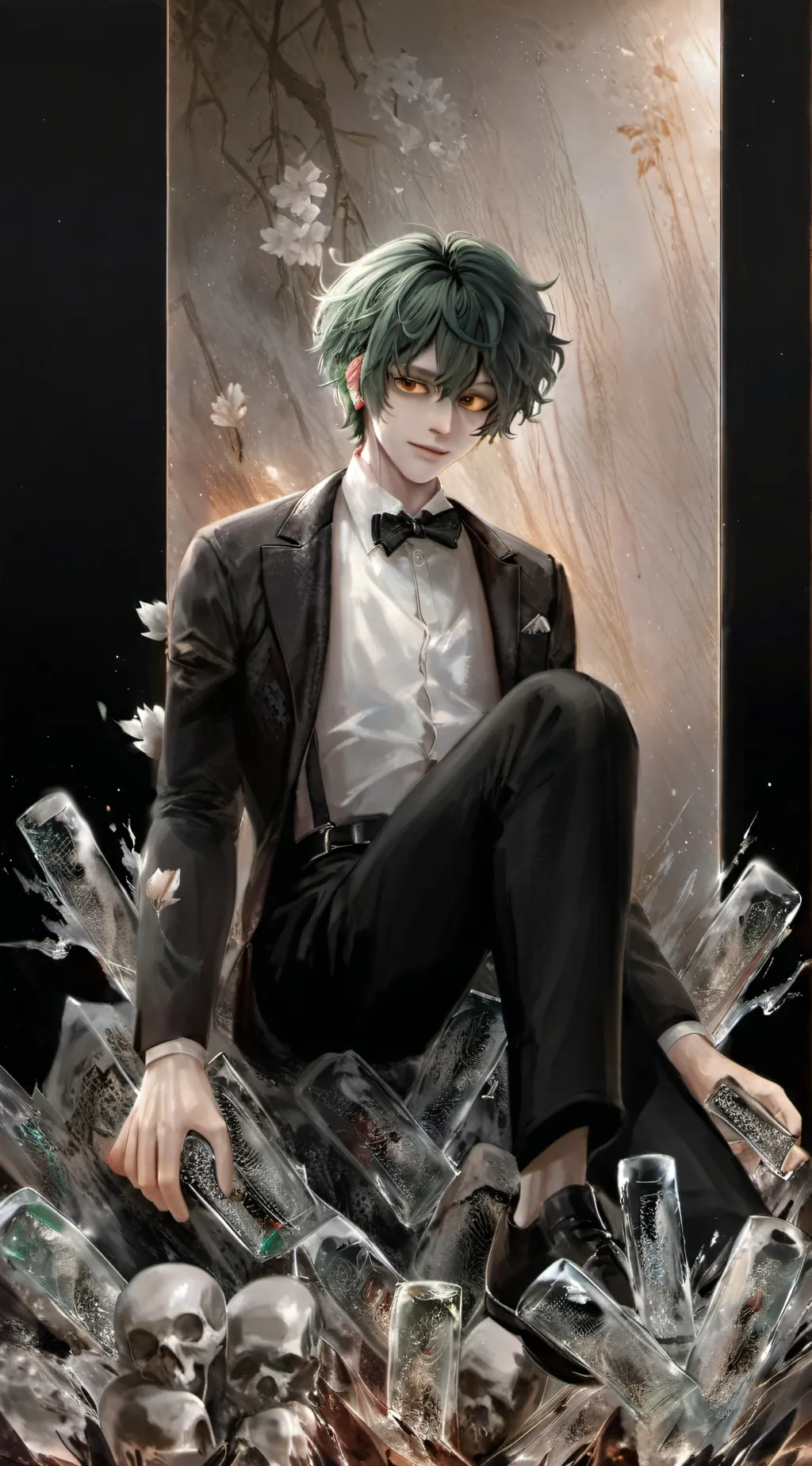 ai character: villain deku background