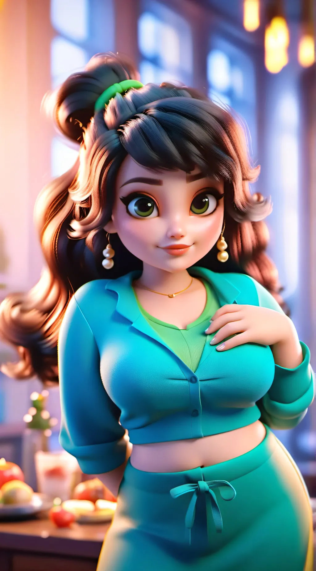 ai character: Carma background