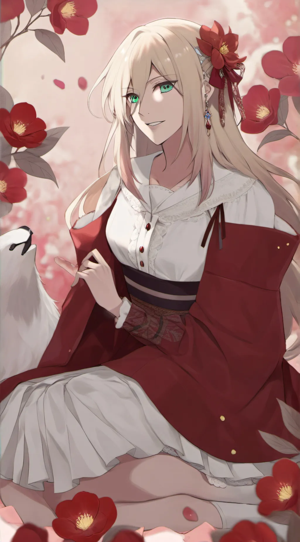 ai character: Katsumi bakugou background