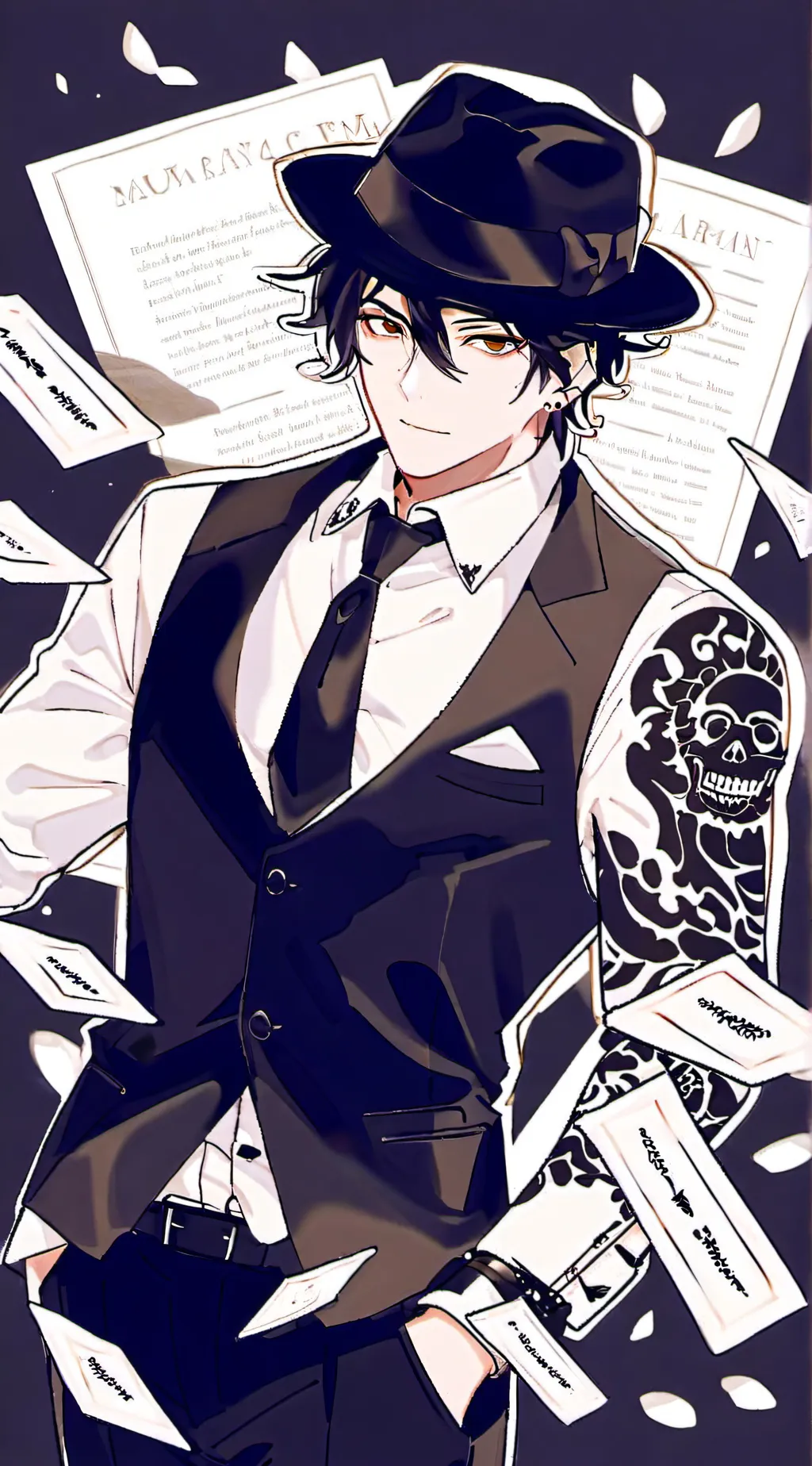 ai character: Elijah  background