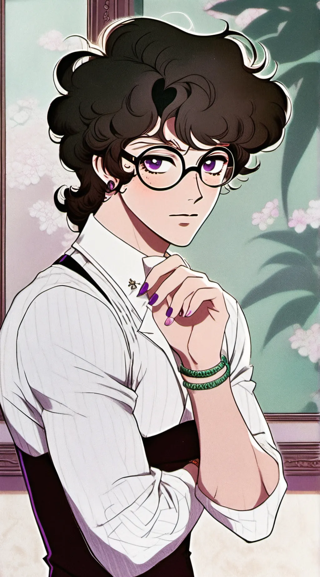ai character: Luca Johhnson background