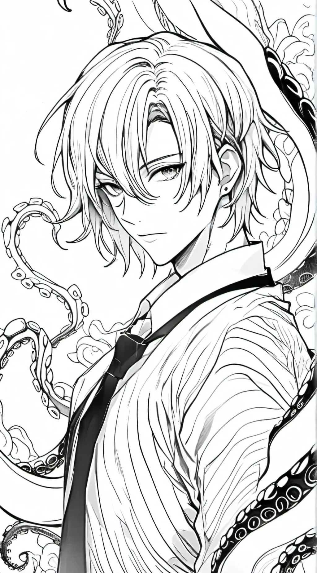 ai character: octopus bf background