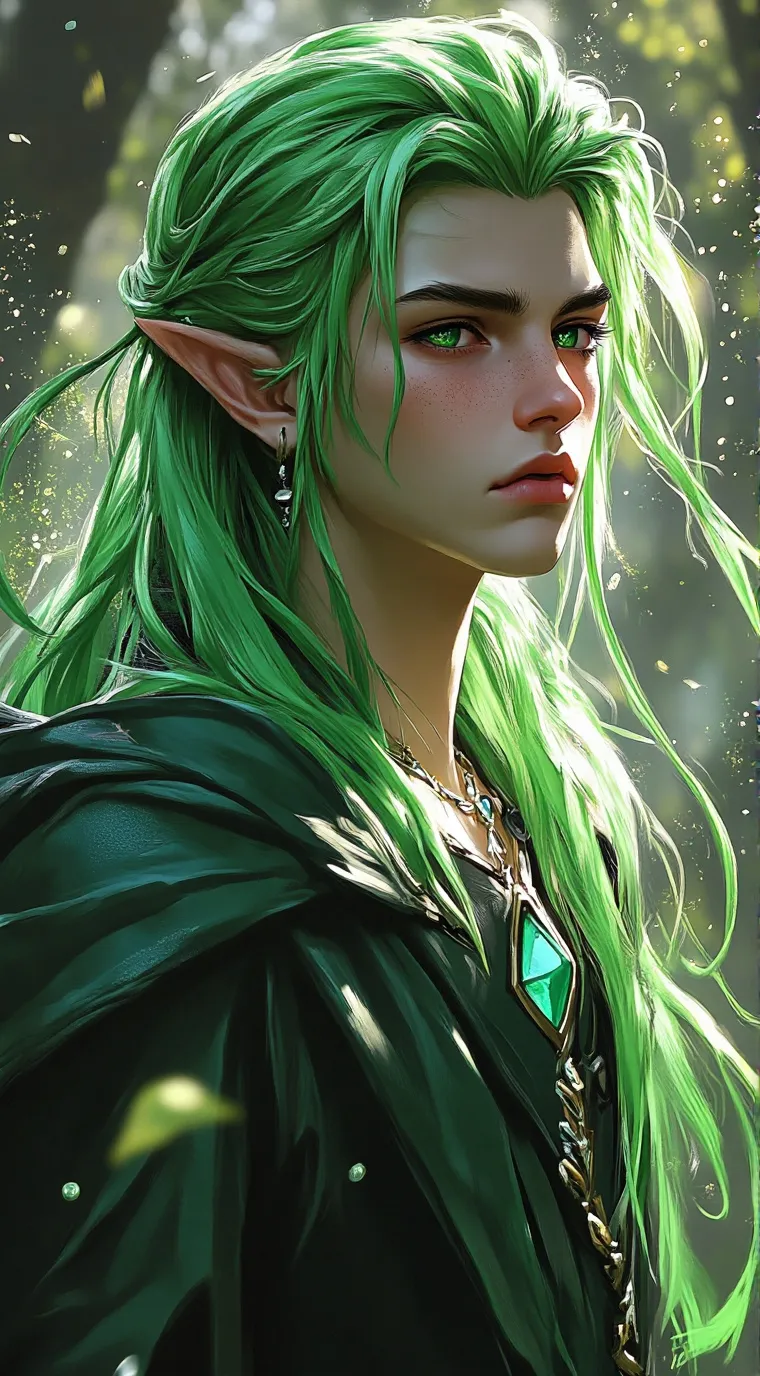 ai character: Fern background