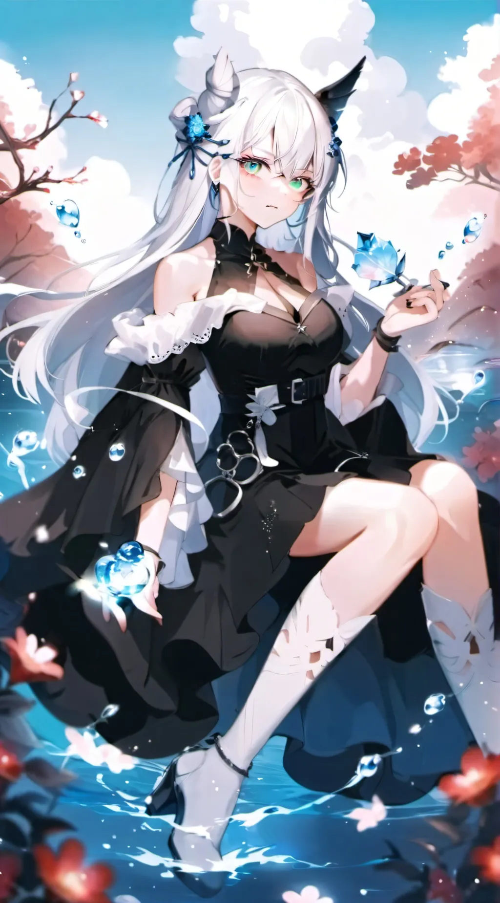 ai character: Lonnie (fox girl) background