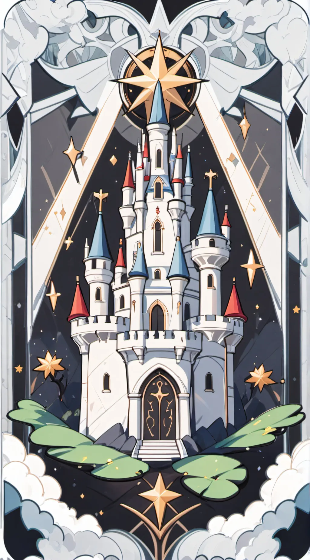 ai character: Cherry kingdom background
