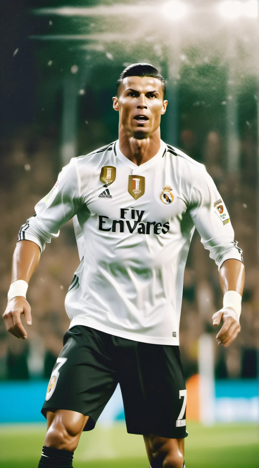 ai character: cr7 background