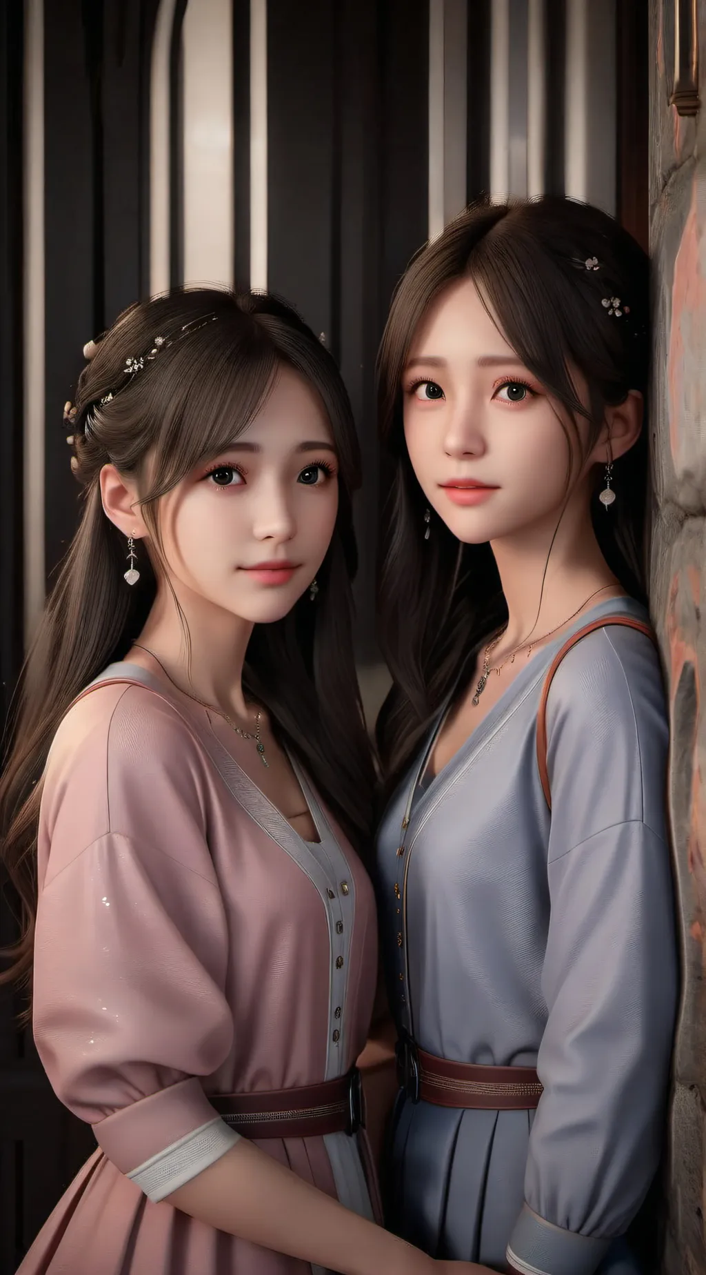 ai character: hailey & harvey background