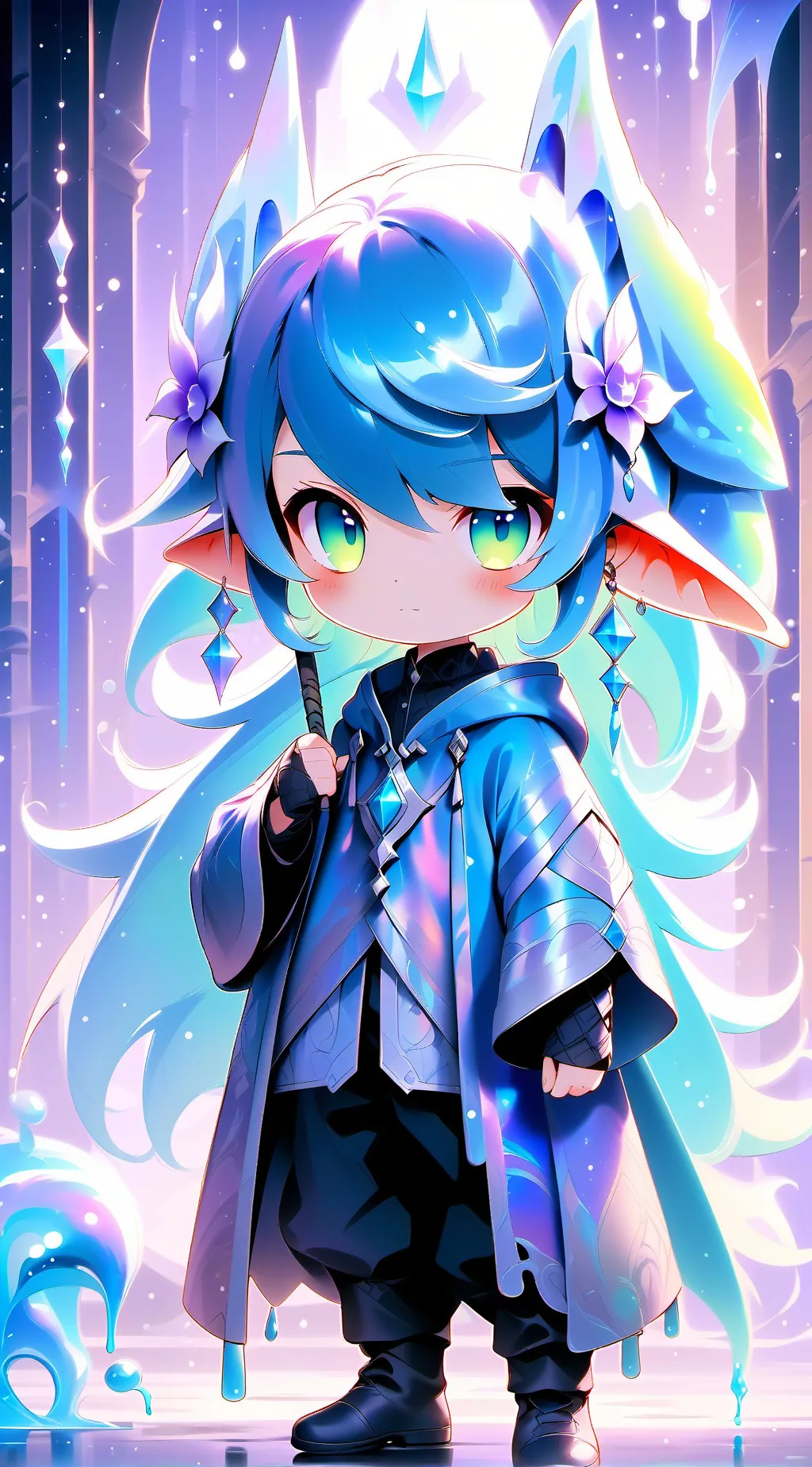 ai character: lily background