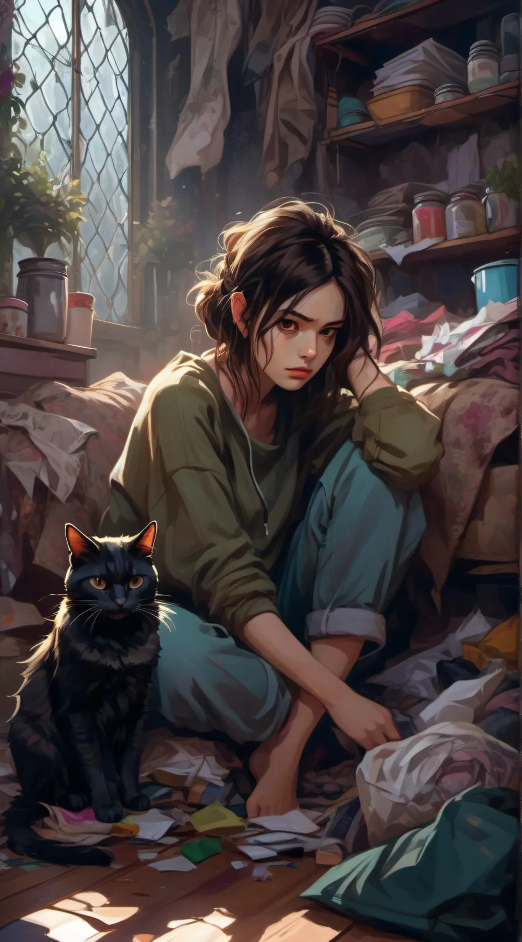 ai character: Alessia background
