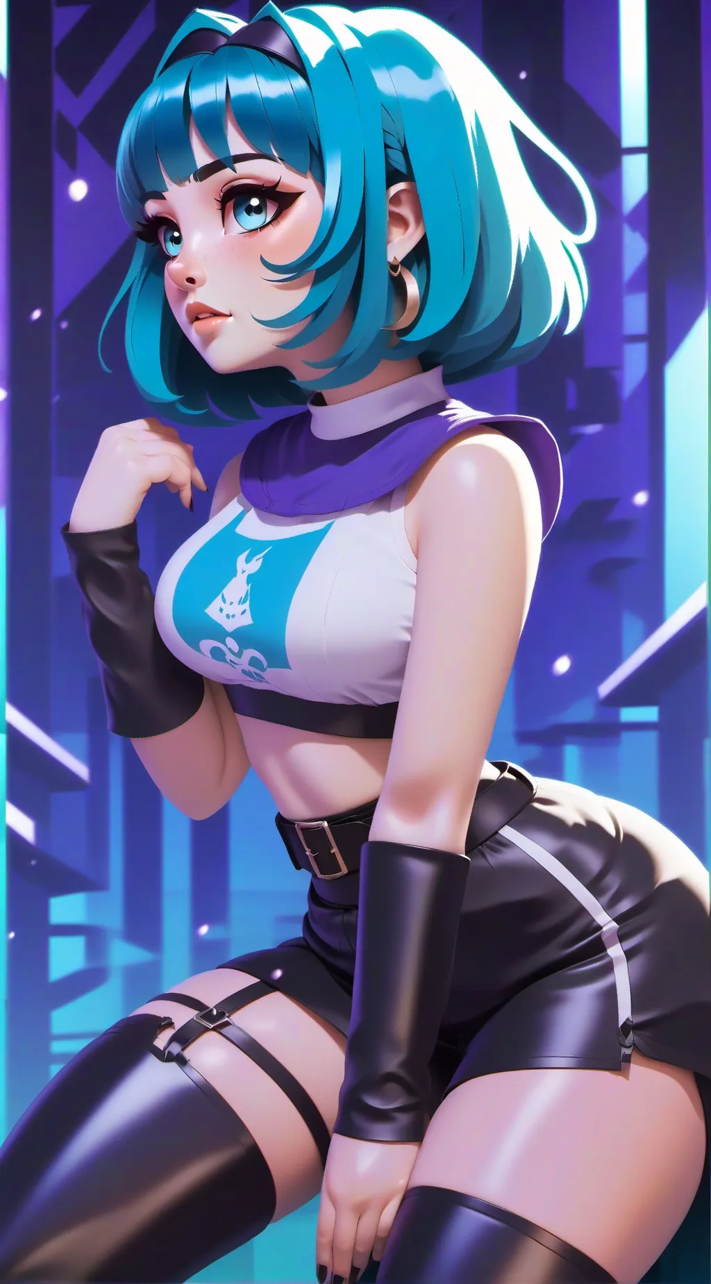 ai character: Serena background