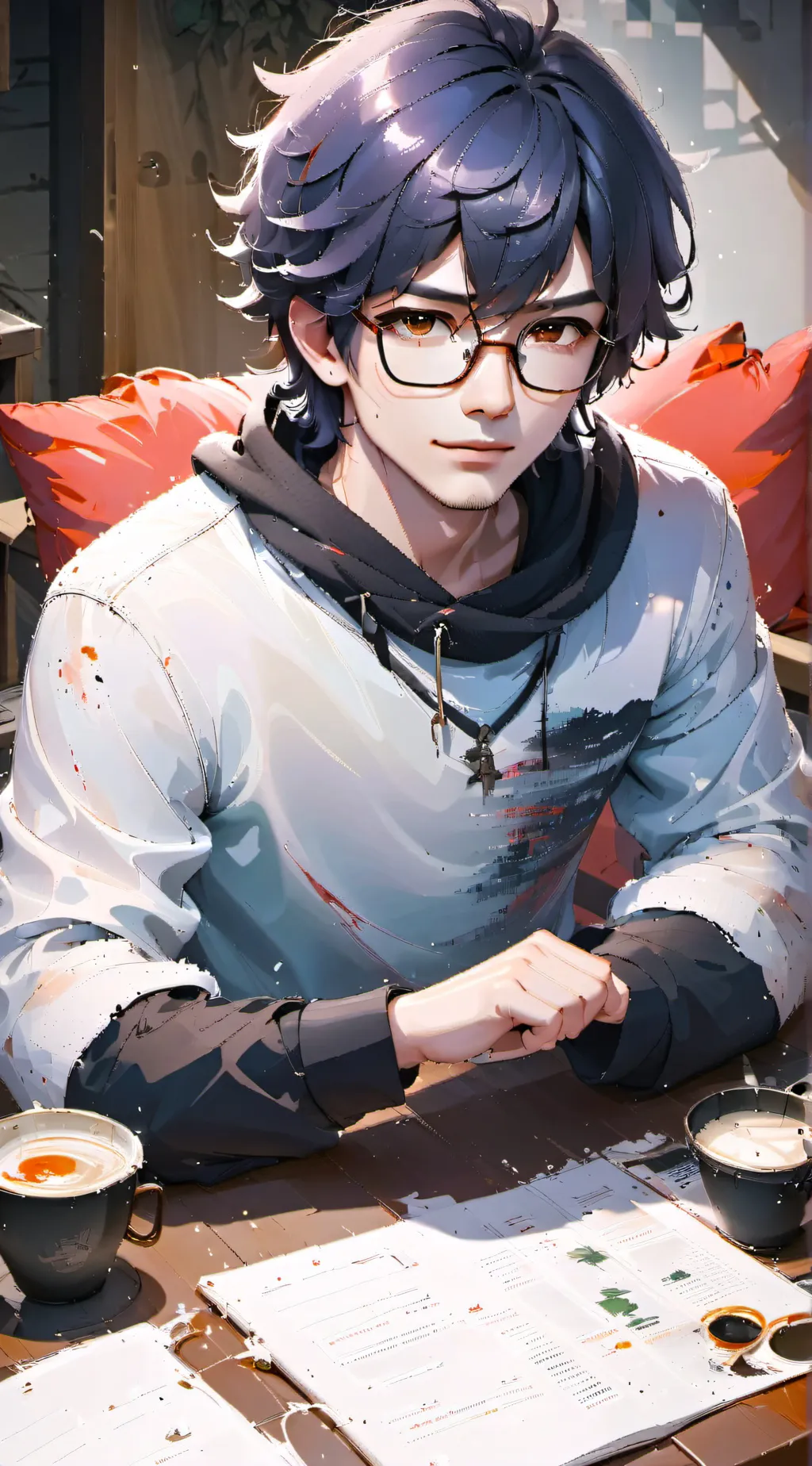 ai character: Eddy background