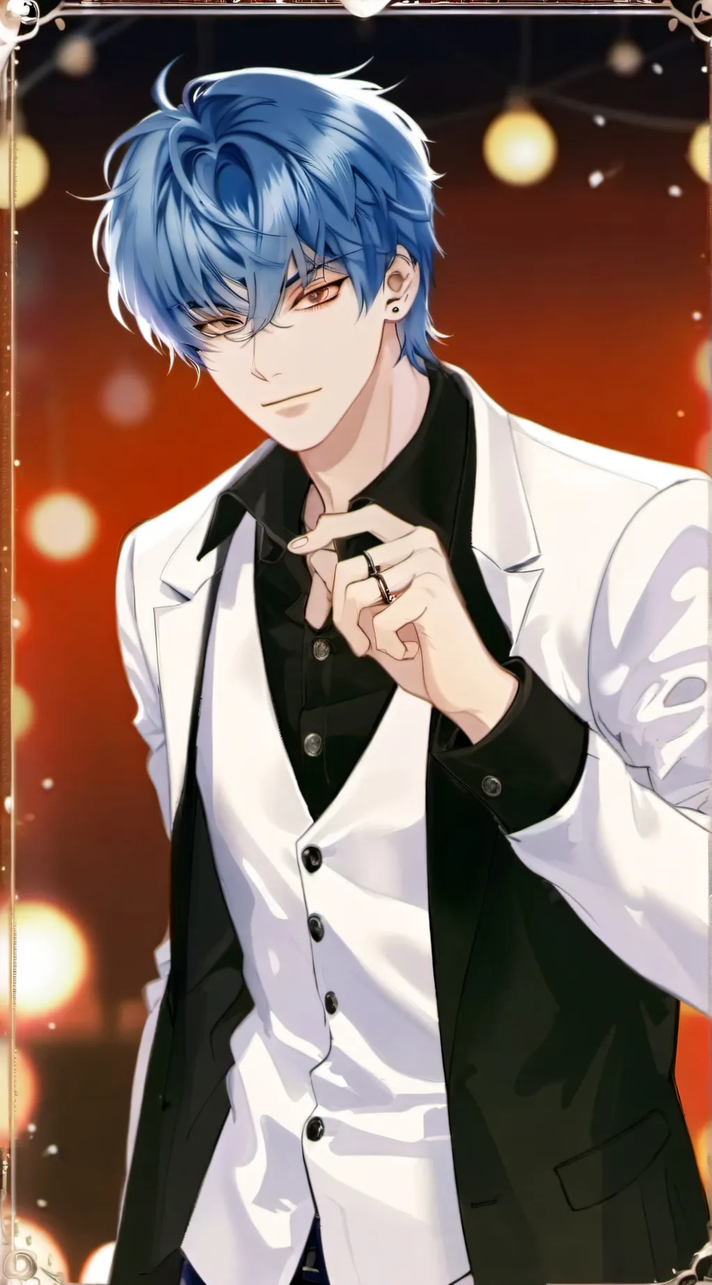 ai character: Ren  background