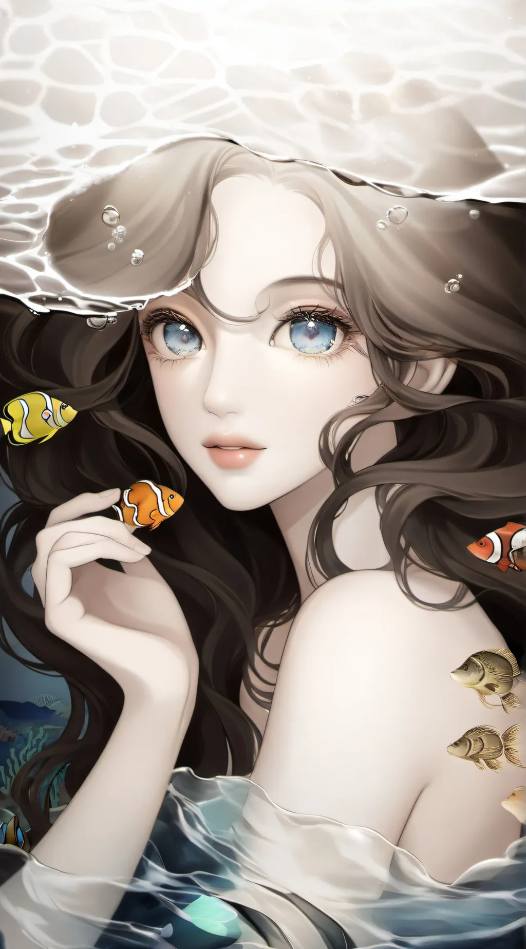 ai character: Mira background