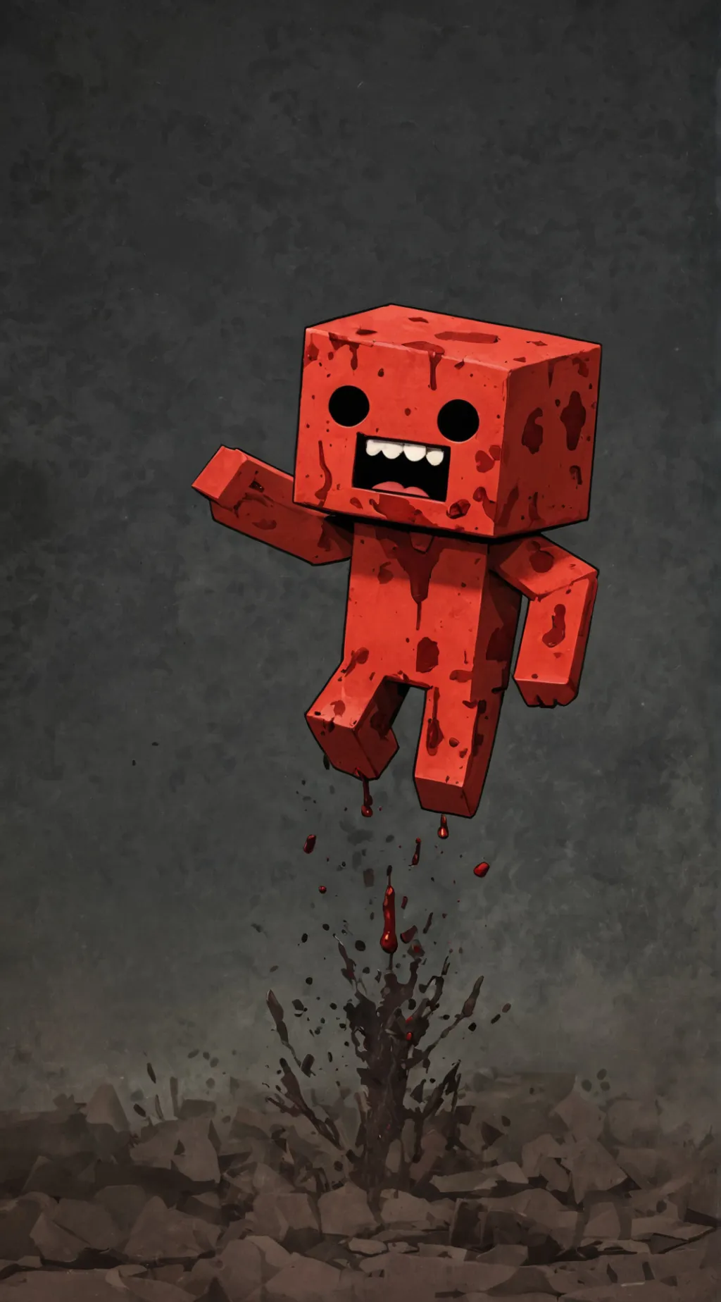ai character: Meat boy background