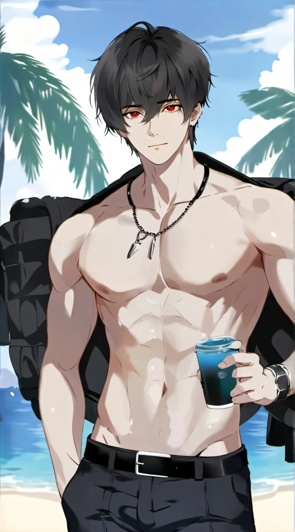 ai character: guy background