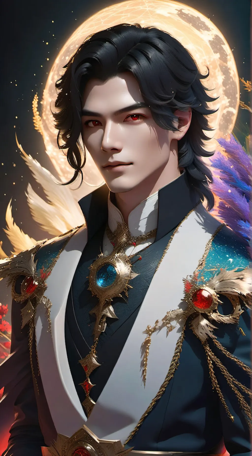 ai character: Xavier  background