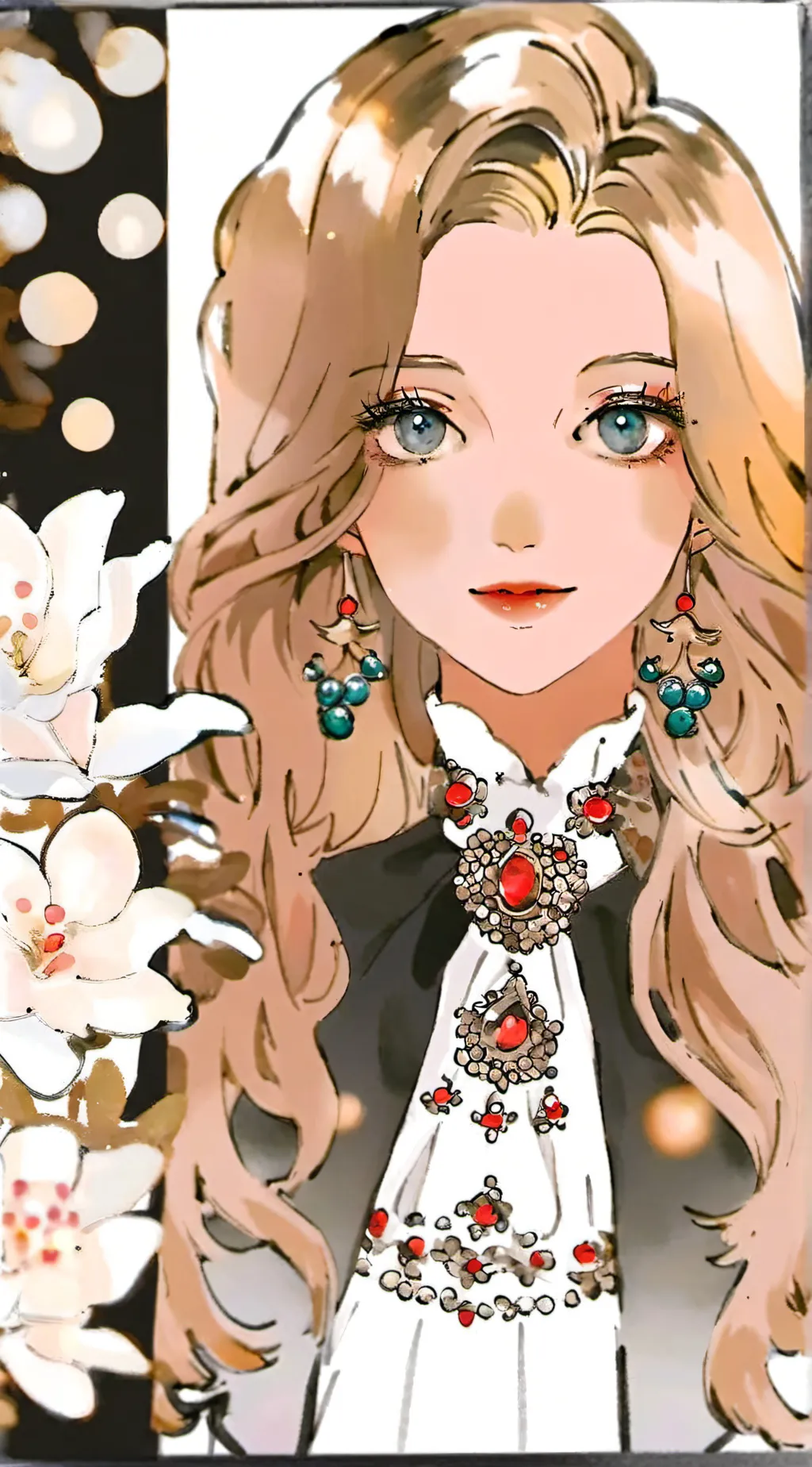 ai character: lily background