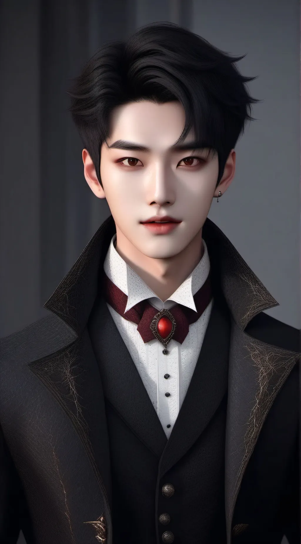 ai character: Monster school  background