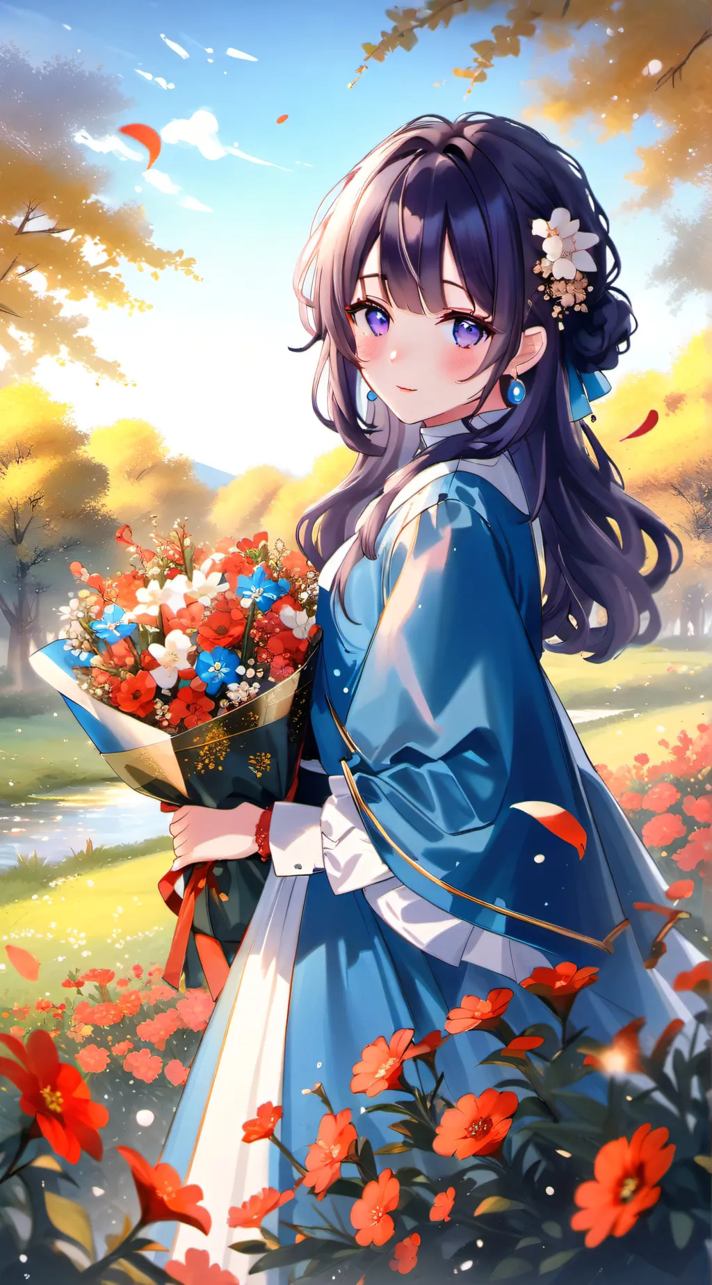 ai character: Lora background