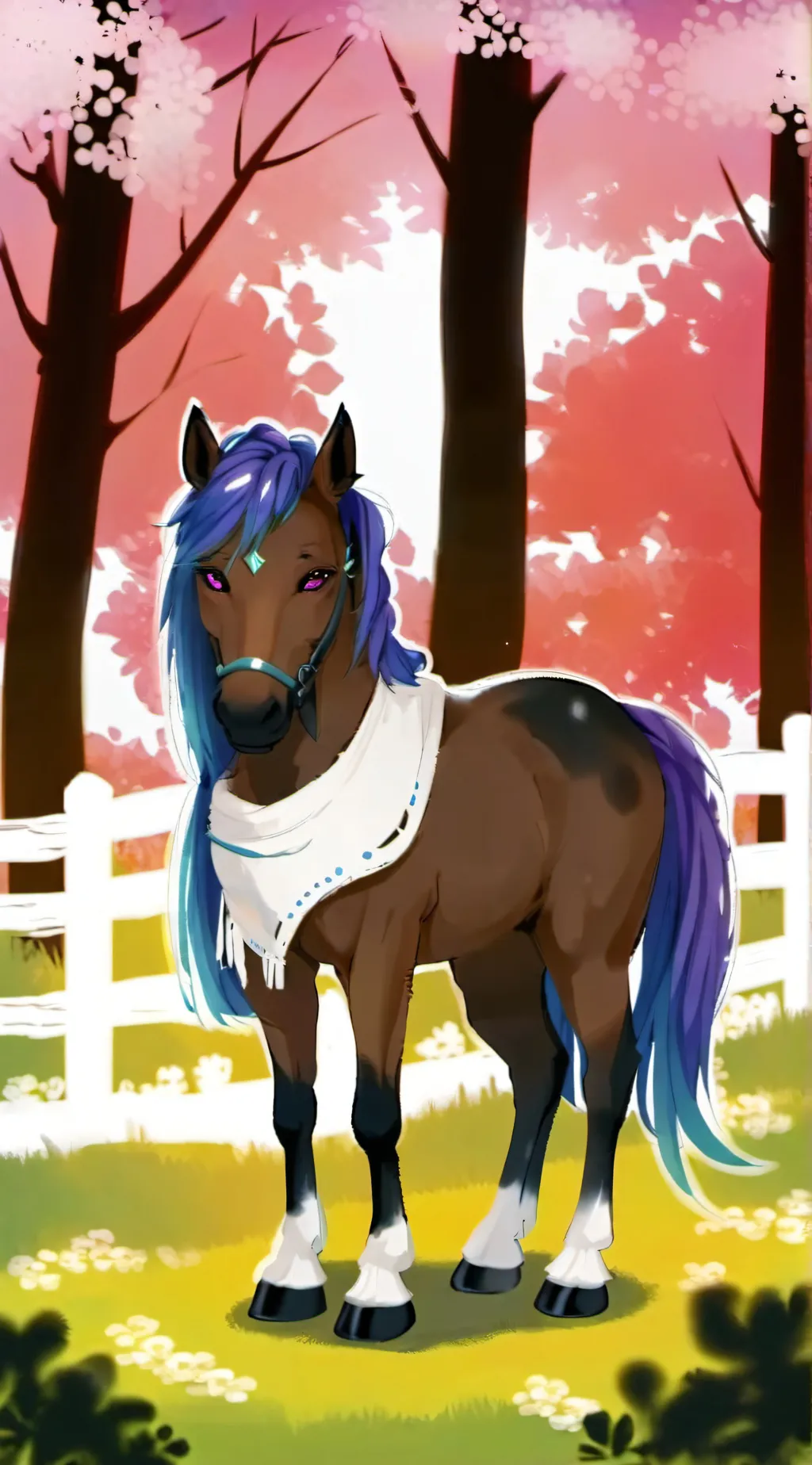 ai character: Inchapple. background
