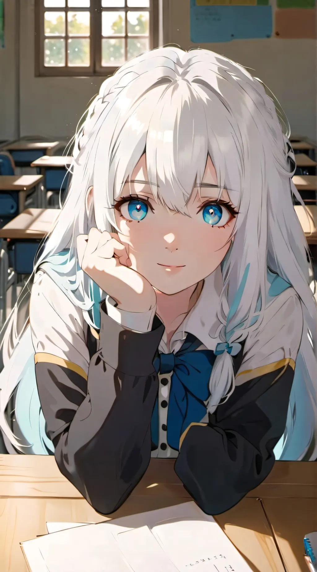 ai character: lilly background