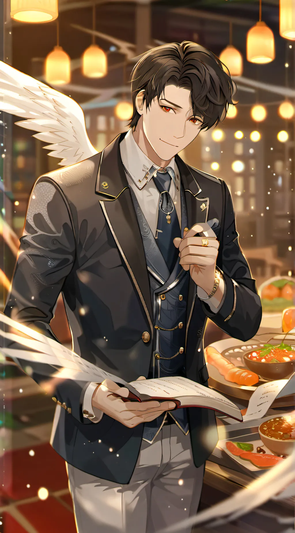 ai character: HENRY EMILY background