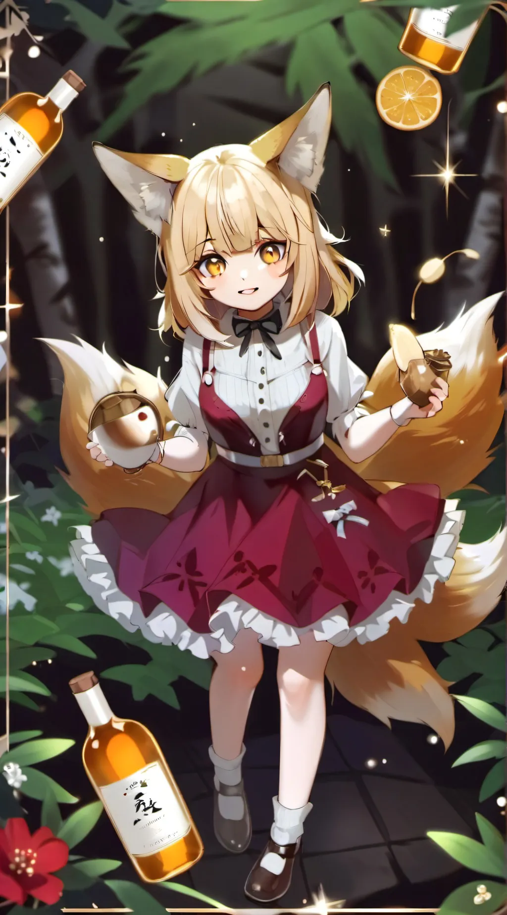 ai character: Tiana background